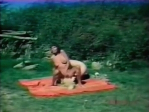 Beautiful young girl blows a sexy horse