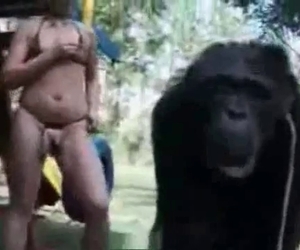 Outdoors sex in this incredibly hot video for bestiality fetishists