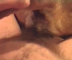 Close-up fuck-fest with a brown dog